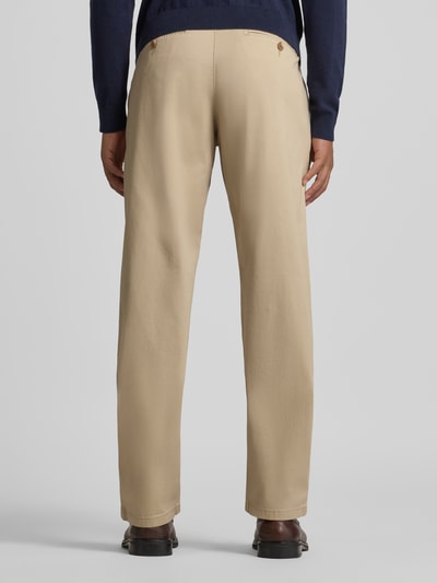 Christian Berg Men Regular Fit Chino mit französischen Eingrifftaschen Sand 5