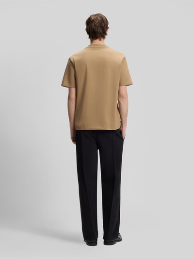 HUGO Regular Fit T-Shirt aus reiner Baumwolle Modell 'DAPOLINO' Sand 5