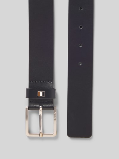 BOSS Gürtel aus echtem Leder Black 3
