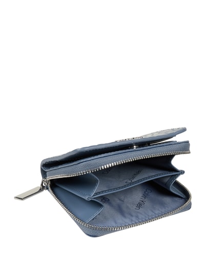 CK Calvin Klein Portemonnaie mit Logo-Muster Hellblau 4