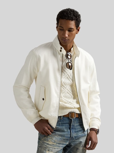 Polo Ralph Lauren regular fit blouson van puur katoen Wit - 4