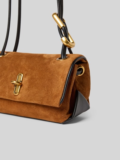 Marc Jacobs Shoulder Bag mit Logo-Detail Cognac 3