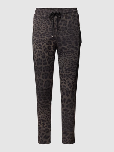 MAC Sweatpants met ritszakken, model 'Future 2.0' Donkergrijs gemêleerd - 2