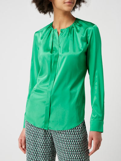 Joseph Janard Blouse met zijdegehalte  Groen - 4