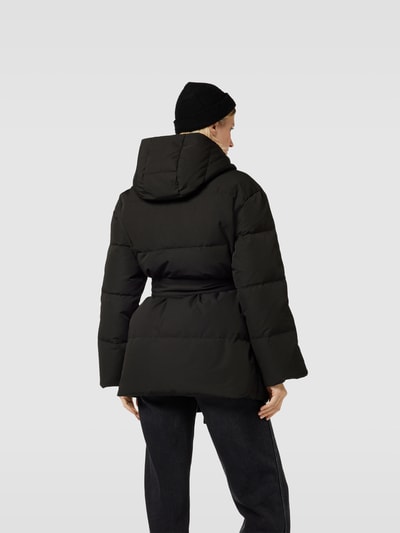 Kenzo Steppjacke mit Label-Patch Black 5