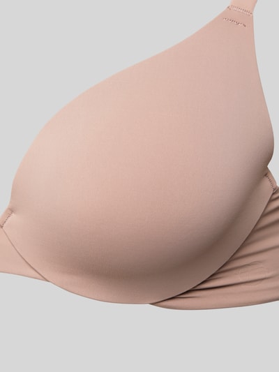 Triumph Beugelbeha met brede bandjes, model 'Body Makeup Illusion' Roodbruin - 2