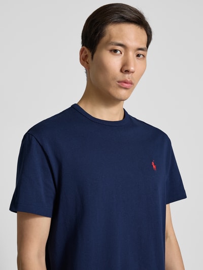 Polo Ralph Lauren T-shirt z wyhaftowanym logo Granatowy 3