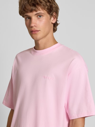 REVIEW Oversized T-Shirt mit Rundhalsausschnitt Rosa 3