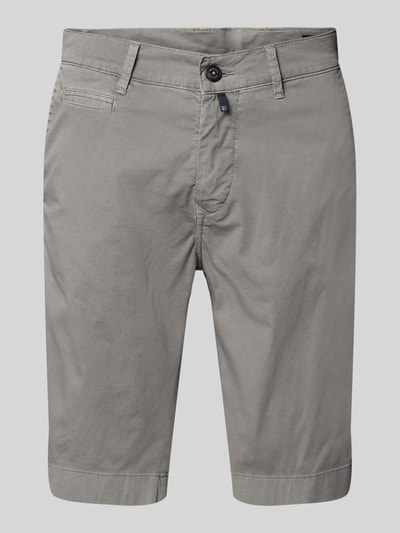 Pierre Cardin Regular Fit Shorts mit Gesäßtaschen Modell 'Strasbourg' Hellgrau 2