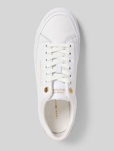 Tommy Hilfiger Lage sneakers van echt runderleer  Wit - 3