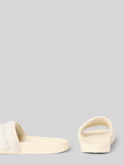 adidas Sportswear Badslippers met echt Met leer Model 'ADILETTE NOSHOWER' Beige - 2