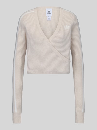 adidas Originals Sweter w kopertowy styl Beżowy 2