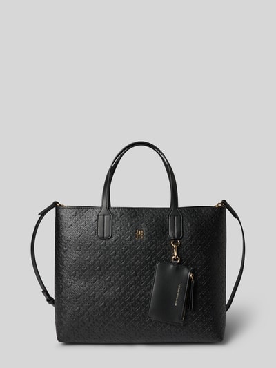 Tommy Hilfiger Shopper mit Label-Applikation Black 2