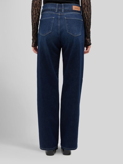 ANGELS Wide Leg Jeans aus Baumwoll-Mix im 5-Pocket-Design Dunkelblau 5