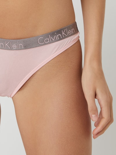 Calvin Klein Underwear String met stretch, set van 3 stuks  Neon roze - 5