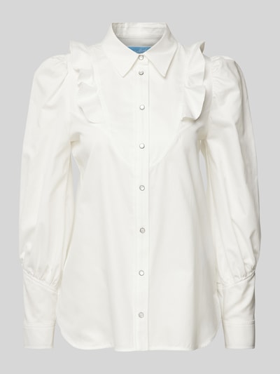 Weekend Max Mara Overhemdblouse met knoopsluiting, model 'PANCIA' Wit - 2