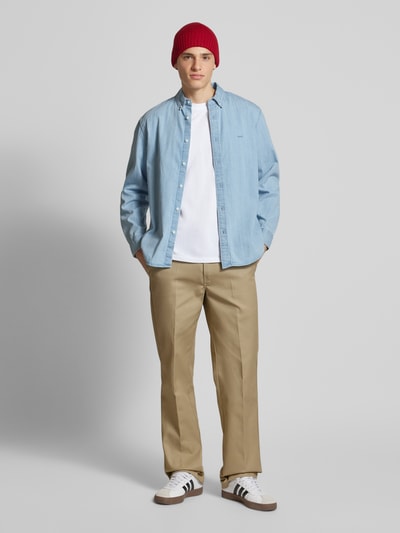 Levi's® Freizeithemd mit Knopfleiste Hellblau 1