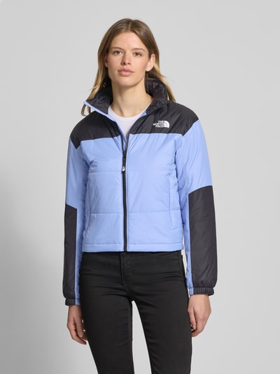 The North Face Gewatteerd jack met labelprint, model 'GOSEI' Rookblauw - 4