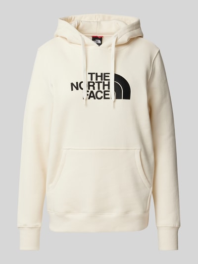 The North Face Bluza z kapturem i nadrukiem z logo model ‘DREW’ Złamany biały 2