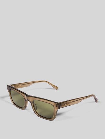 MessyWeekend Rechteckige Sonnenbrille Modell 'NEW DYLAN' Gruen 3