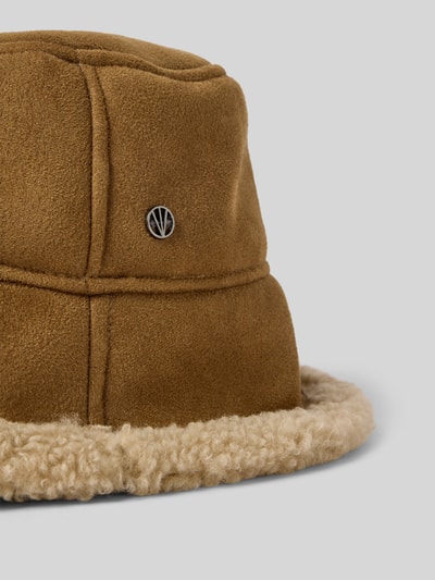 Loevenich Czapka typu bucket hat z futerkiem Koniakowy 2