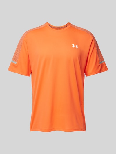 Under Armour T-Shirt mit Label-Print Orange 2