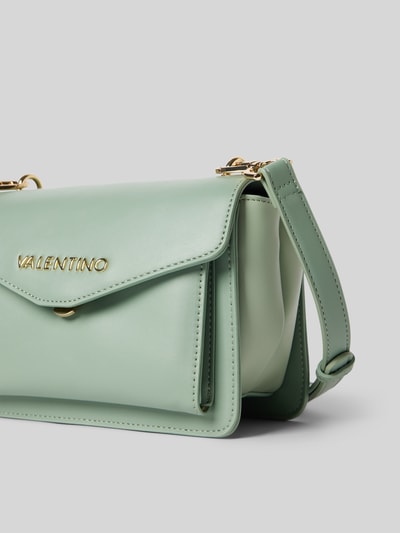 VALENTINO BAGS Handtas met labelapplicatie, model 'VIOLET' Mintgroen - 2