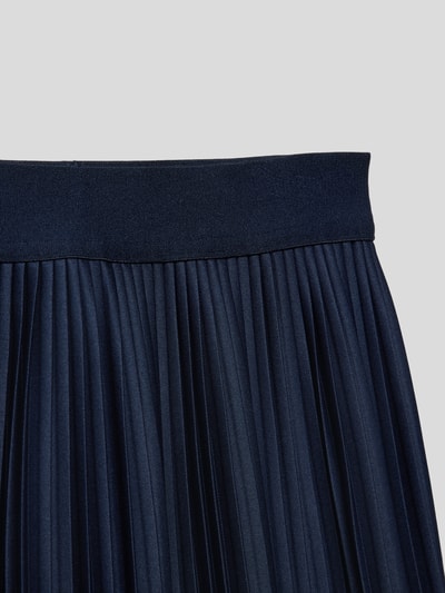 s.Oliver RED LABEL Hose mit Plisseefalten Marineblau 2