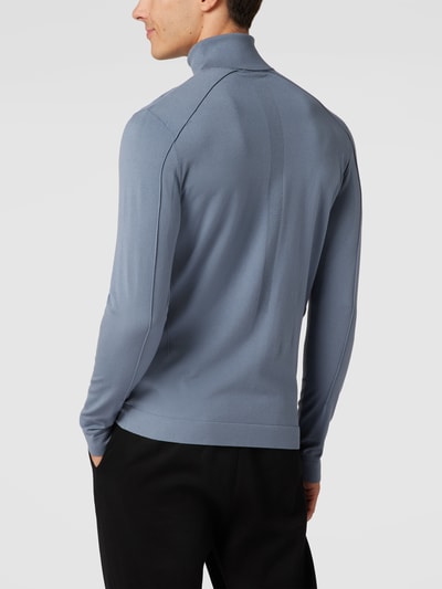 Drykorn Shirt met lange mouwen en col, model 'Mauritio' Lichtblauw - 5