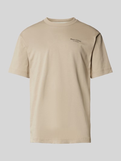 Marc O'Polo Relaxed Fit T-Shirt aus reinevr Baumwolle Sand 2
