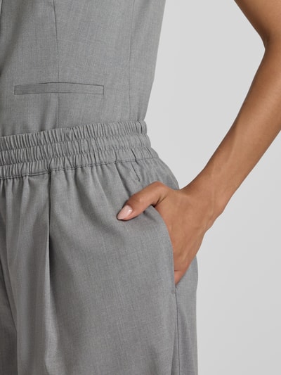 Samsøe Samsøe Stoffhose mit elastischem Bund Modell 'SARILA' Hellgrau Melange 3