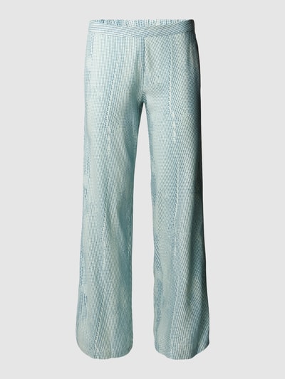 Calvin Klein Underwear Pyjamabroek met all-over motief, model 'WOVEN' Petrol - 2