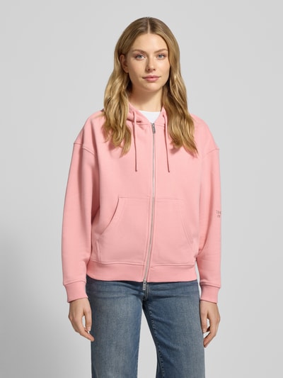 Smith and Soul Oversized Sweatjacke mit Kapuze Pink 4
