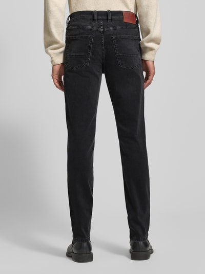bugatti Regular Fit Jeans mit Eingrifftaschen Anthrazit 5