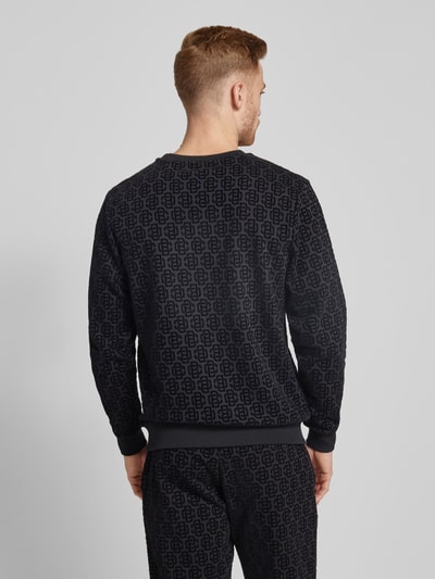 Christian Berg Men Sweatshirt met ribboorden Zwart - 5