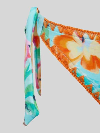 Banana Moon Bikinilbroekje met kant, model 'DIMKA DRAGONFRUIT' Turquoise - 2