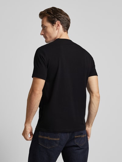 Karl Lagerfeld T-Shirt mit Label-Stitching Black 5