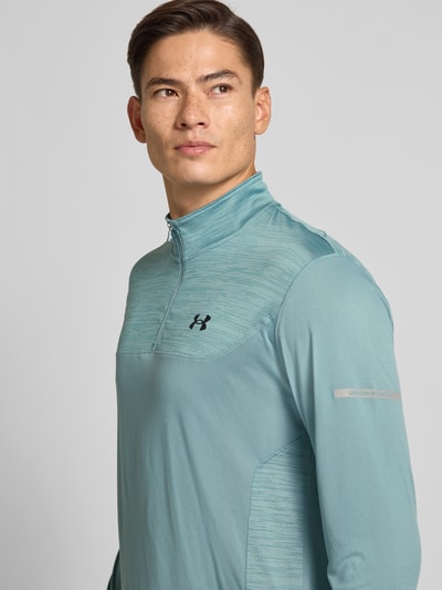 Under Armour Sweatshirt met opstaande kraag Mintgroen - 3