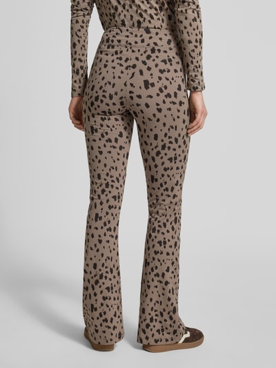 ARMEDANGELS Slim Fit Leggings aus Baumwoll-Mix Modell 'LEO REHMAA' Taupe 5