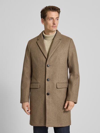 Lindbergh Jas met reverskraag Camel - 4