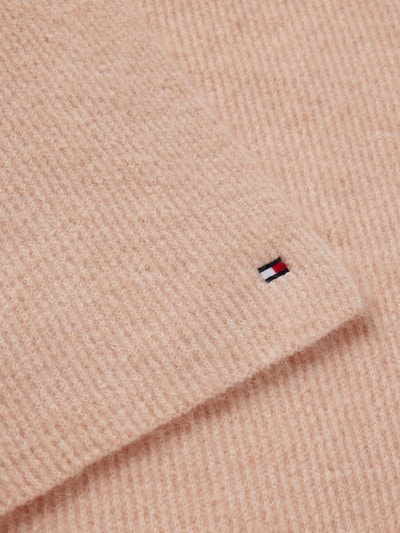 Tommy Hilfiger Sjaal met logostitching, model 'ESSENTIAL FLAG' Felroze - 2