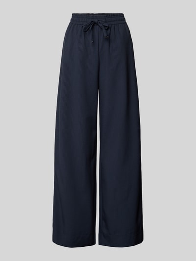 Christian Berg Woman Stoffhose mit elastischem Bund Dunkelblau 2