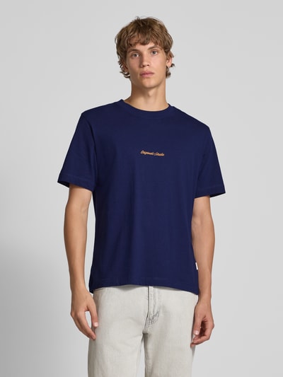 Jack & Jones T-Shirt mit Rundhalsausschnitt Dunkelblau 4