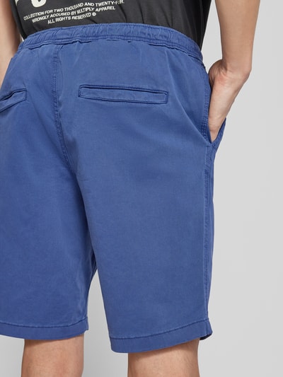 URBAN CLASSICS Regular Fit Shorts mit elastischem Bund Dunkelblau 3