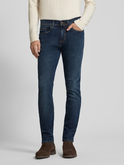 Pierre Cardin Jeans met 5-pocketmodel, model 'Lyon' Blauw - 4