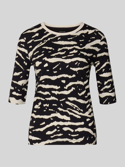 Marc Cain T-shirt met 3/4-mouwen Zwart - 2
