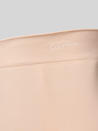 Calvin Klein Underwear Skinny Fit Pants mit Label-Print Beige 2