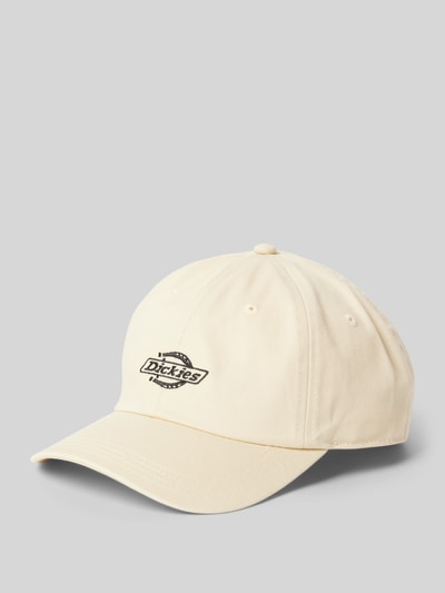 Dickies Basecap mit Label-Stitching Modell 'ESSENTIAL DAD' Offwhite 1