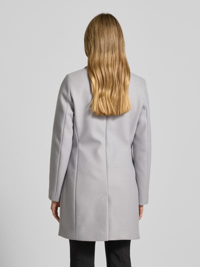 Christian Berg Woman Selection Mantel mit Reverskragen und Pattentaschen Hellgrau 5