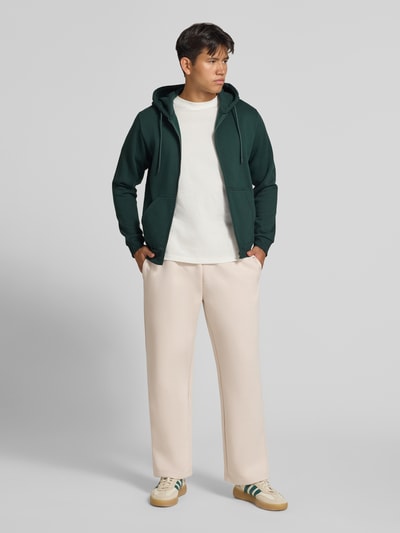 JACK & JONES Straight Fit Sweatpants mit elastischem Bund Offwhite 1